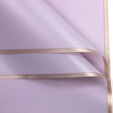 20 Sheets / Pack Phnom Penh Flower Matte Paper Flower Wrapping Paper Bouquet Jelly Film Waterproof Gift Wrapping Paper 58x58cm, Colour: Black, Black, White, Goose Yellow, Pink, Grey, Red Pear, Clearance bBlue, Khaki, Lotus Color, Rose Pink, Light Grey ... Lavender Purple