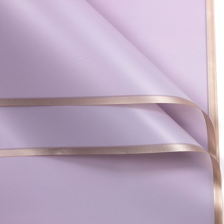 20 Sheets / Pack Phnom Penh Flower Matte Paper Flower Wrapping Paper Bouquet Jelly Film Waterproof Gift Wrapping Paper 58x58cm, Colour: Black, Black, White, Goose Yellow, Pink, Grey, Red Pear, Clearance bBlue, Khaki, Lotus Color, Rose Pink, Light Grey ... Lavender Purple