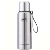 304 Stainless Steel Insulated Mug Large Capacity Sports Water Cup Outdoor Travel Pot, 500ml, 750ml, 1000ml, 1500ml