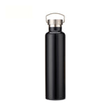 304 Vacuum Stainless Steel Vacuum Flask Double-Layer Large-Capacity Outdoor Water Bottle Mountaineering Sports Bottle, 500ml, 600ml, 750ml, 1000ml 500ml Black