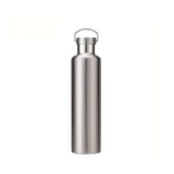 304 Vacuum Stainless Steel Vacuum Flask Double-Layer Large-Capacity Outdoor Water Bottle Mountaineering Sports Bottle, 500ml, 600ml, 750ml, 1000ml 500ml Steel Color