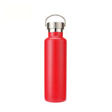 304 Vacuum Stainless Steel Vacuum Flask Double-Layer Large-Capacity Outdoor Water Bottle Mountaineering Sports Bottle, 500ml, 600ml, 750ml, 1000ml 600ml Red