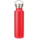 304 Vacuum Stainless Steel Vacuum Flask Double-Layer Large-Capacity Outdoor Water Bottle Mountaineering Sports Bottle, 500ml, 600ml, 750ml, 1000ml 1000ml Red