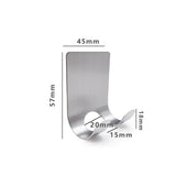 Stainless Steel Razor Hanger Bathroom Razor Hook