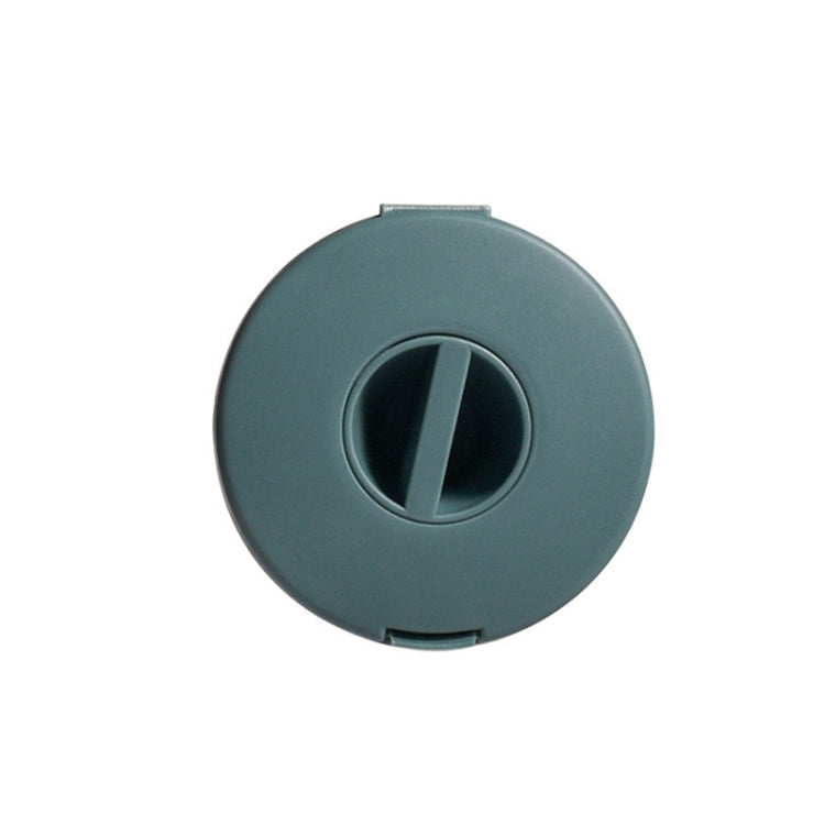 Round Data Cable Storage Box Earphone Storage Collection Box, Yellow, Blue, Transparent, Orange