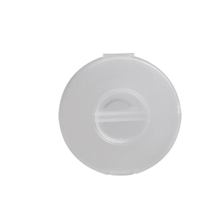 Round Data Cable Storage Box Earphone Storage Collection Box, Yellow, Blue, Transparent, Orange