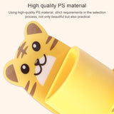 Bathroom Paste Wall-Mounted Shelf Cartoon Animal Toothbrush Holder, Panda, Tiger, Koala, Piggy