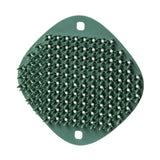 2 PCS Multifunctional Silicone Cleaning Brush Non-Oily Kitchen Cleaning Scouring Pad, Honey Bud Red, Bamboo Green, Pine Gray Bamboo Green