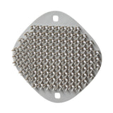 2 PCS Multifunctional Silicone Cleaning Brush Non-Oily Kitchen Cleaning Scouring Pad, Honey Bud Red, Bamboo Green, Pine Gray Pine Gray