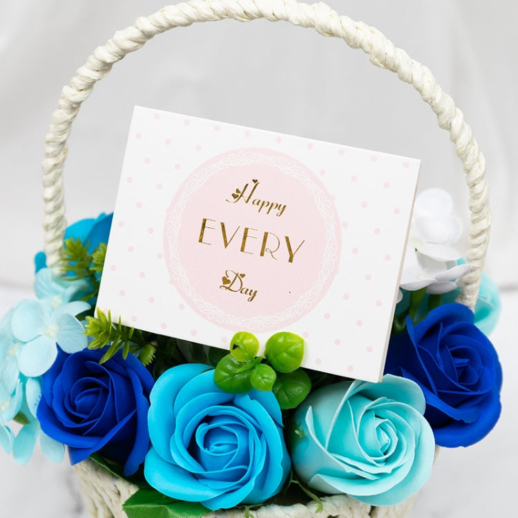 100 PCS Valentines Day Bronzing Greeting Card Flower Shop Birthday Thank You Card, Wish You All The Best, I Miss You Every Day, Thank You Very Much, I Keep You In My Heart Forever, Happy Every Day, Send You My Heart, Bright Future Happy Life           ...