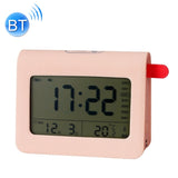 ZKLiLi Lazy Snooze Applet Alarm Clock Bedside Bluetooth Multifunctional Silent Digital Alarm Clock, Blue, Pink, Gray