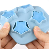 2 PCS Creative Silicone Ice Tray Mold 8 Continuous Mould Home-Made DIY Ice Tray Box, Style:, Fruit (Blue), Fruit (Vermillion), Round (Red), Round (Blue), Brick (Blue), Brick (Gray), Five-star (Blue), Ice Cream (Blue), Lemon (Green)              ...