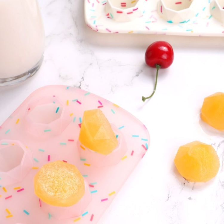 2 PCS Creative Silicone Ice Tray Mold 8 Continuous Mould Home-Made DIY Ice Tray Box, Style:, Fruit (Blue), Fruit (Vermillion), Round (Red), Round (Blue), Brick (Blue), Brick (Gray), Five-star (Blue), Ice Cream (Blue), Lemon (Green)              ...