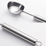2 PCS 304 Stainless Steel Ice Cream Spoon Dessert Spoon Ice-Cream Scoop, Ice-Cream Scoop