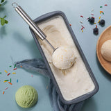2 PCS 304 Stainless Steel Ice Cream Spoon Dessert Spoon Ice-Cream Scoop, Ice-Cream Scoop
