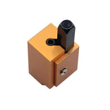 WF6774 Right-Angle Punch Chisel Embedded Hinge Door Lock Groove Woodworking Tool Golden