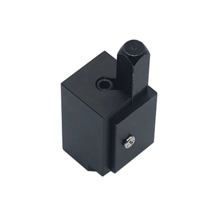 WF6774 Right-Angle Punch Chisel Embedded Hinge Door Lock Groove Woodworking Tool Black