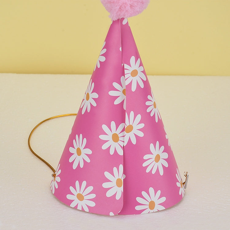 20 PCS Cute Children Bronzing Birthday Hats Cake Baking Decoration Party Hats, Cats, Unicorn, Wave Point, Daisy, Happy Birthday, Star & Moon Bronzing, Golden Ball Cap Happy Birthday, Golden Ball Cap 2 Monster, Golden Ball Cap Spaceman                  ...