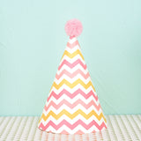 20 PCS Cute Children Bronzing Birthday Hats Cake Baking Decoration Party Hats, Cats, Unicorn, Wave Point, Daisy, Happy Birthday, Star & Moon Bronzing, Golden Ball Cap Happy Birthday, Golden Ball Cap 2 Monster, Golden Ball Cap Spaceman                  ... Pink Ripple