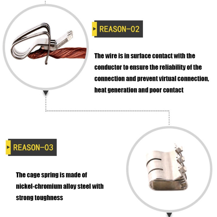 422A 10 PCS Universal PCT Terminal Fast Wire Joint Connector, 422A