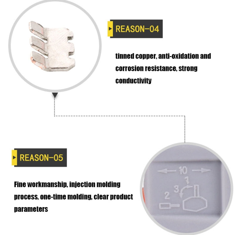 422A 10 PCS Universal PCT Terminal Fast Wire Joint Connector, 422A