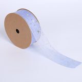 Starry Sky Yarn Ribbon Gift Box Packaging Bow Tie Ribbon, 2.5CM, 4CM