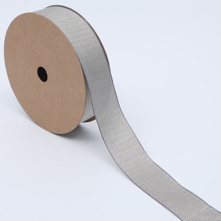 Starry Sky Cotton Ribbon Flower Wrapping Ribbon Baking Cake Bowknot Bandage Florist, Red, Green, Gray, Black, Off-white, Pink