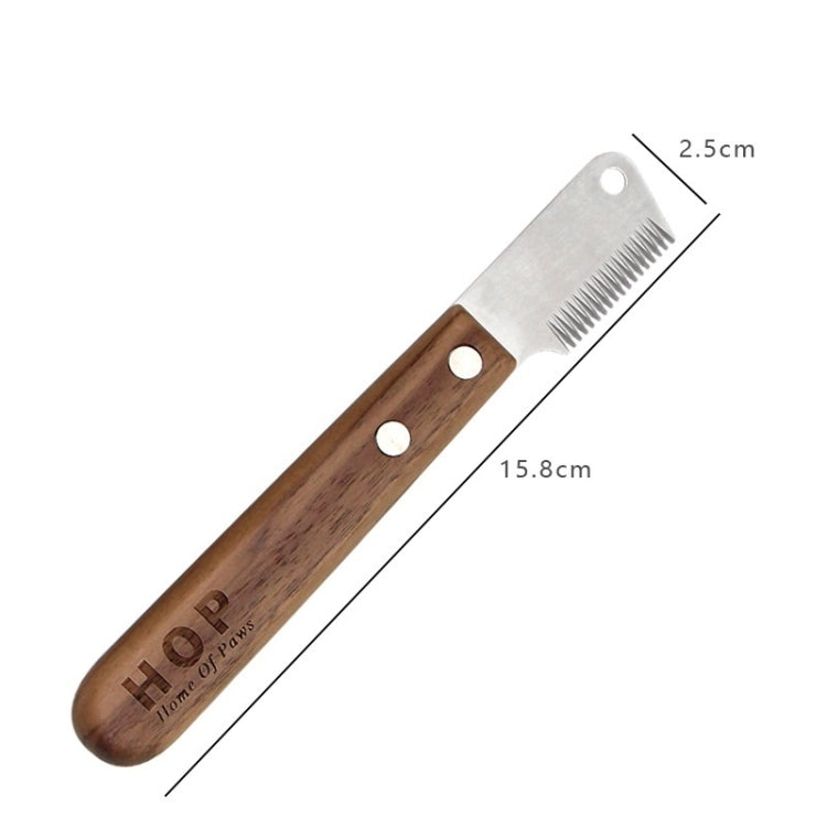HOP Terrier Dog Plucking Knife Pet Grooming & Shaving Tool, CS21 Left Hand, CS276 Right Hand