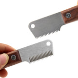 HOP Terrier Dog Plucking Knife Pet Grooming & Shaving Tool, CS21 Left Hand, CS276 Right Hand