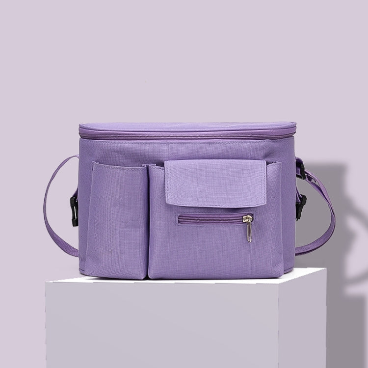 Multifunctional Stroller Hanging Bag Stroller Baby Bottle Water Bottle Bag Storage bag, Purple, Light Grey, Green