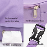 Multifunctional Stroller Hanging Bag Stroller Baby Bottle Water Bottle Bag Storage bag, Purple, Light Grey, Green