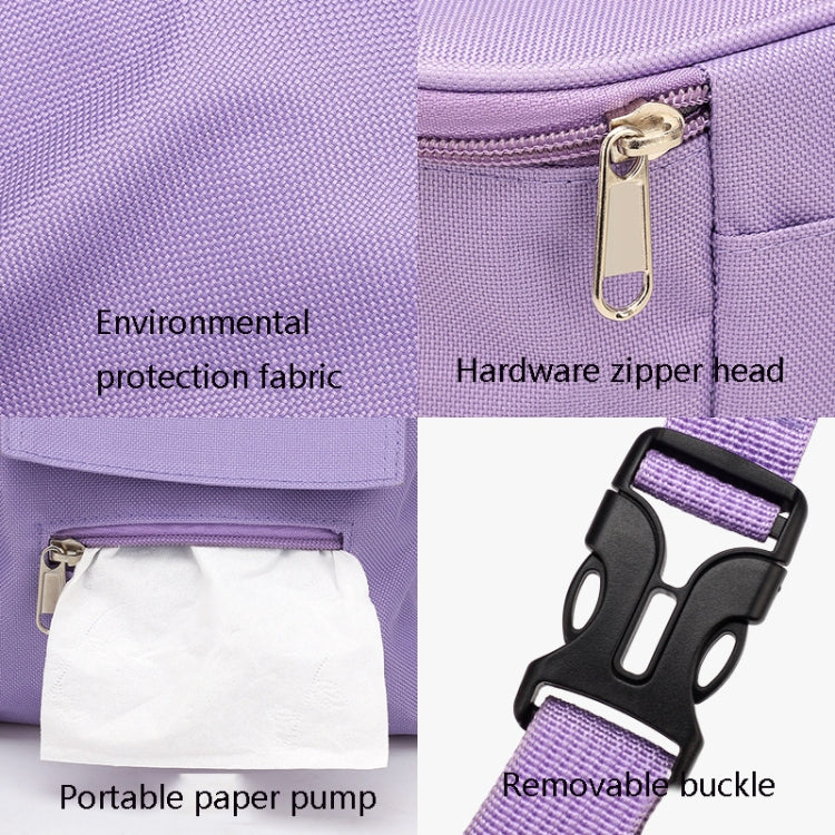 Multifunctional Stroller Hanging Bag Stroller Baby Bottle Water Bottle Bag Storage bag, Purple, Light Grey, Green