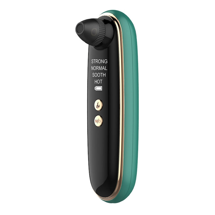 2046 Visualized Hot Compress Blackhead Suction Device Pore Cleaner and Bubble Export Instrument, White, Green Green Green