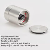 2 in 1 Stainless Steel Manual Pepper Mill Double-Head Pepper Mill, Pepper Mill