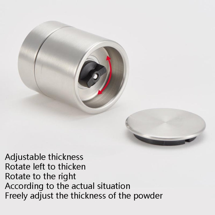 2 in 1 Stainless Steel Manual Pepper Mill Double-Head Pepper Mill, Pepper Mill