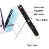 ENO EM-988A Electronic Vocal Rechargeable Metronome For Piano/Guitar/Drum/Guzheng/Violin, EM-988A (Pink)