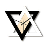 Personality Creative Wall Clock Retro Silent Minimalist Decorative Clock, Retro Silent Clock