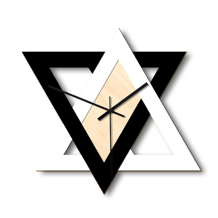 Personality Creative Wall Clock Retro Silent Minimalist Decorative Clock, Retro Silent Clock