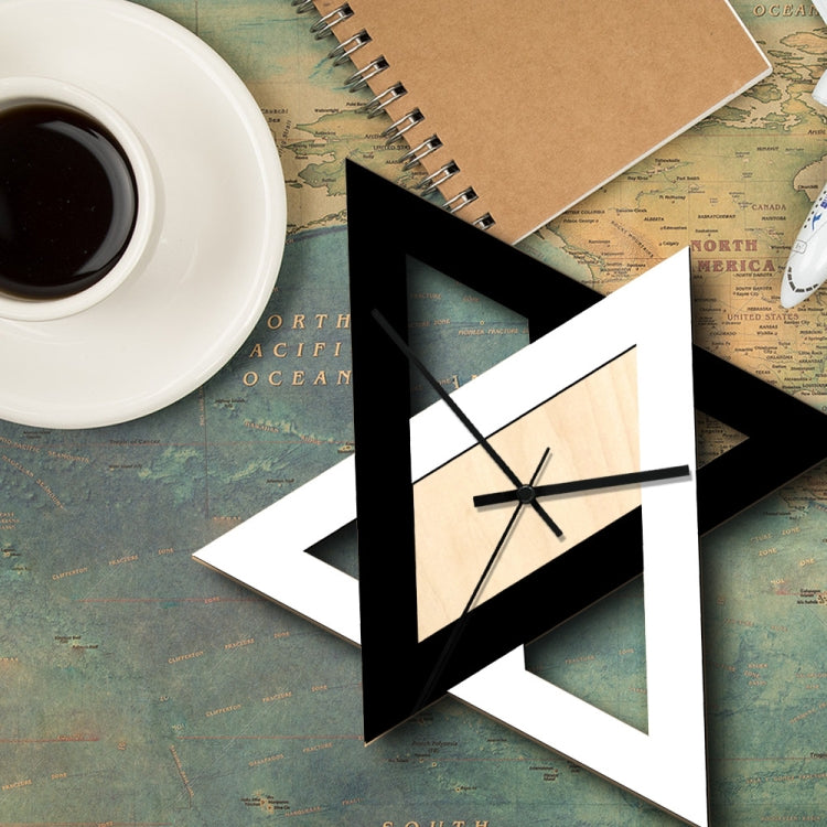 Personality Creative Wall Clock Retro Silent Minimalist Decorative Clock, Retro Silent Clock