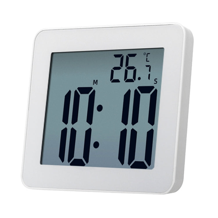 Waterproof Wall Clock LCD Bathroom Clock Kitchen Electronic Alarm Clock, Waterproof Wall Clock Waterproof Wall Clock