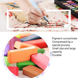 36 Colors Solid Watercolor Paint Children Sketch Watercolor, Black Tin Box, Blue, Pink, Black