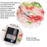 36 Colors Solid Watercolor Paint Children Sketch Watercolor, Black Tin Box, Blue, Pink, Black