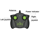 2.4G Remote Control Motorcycle Drifting Rotating High-Speed Side-Tracking Off-Road Motorcycle, Black Green, Black Orange