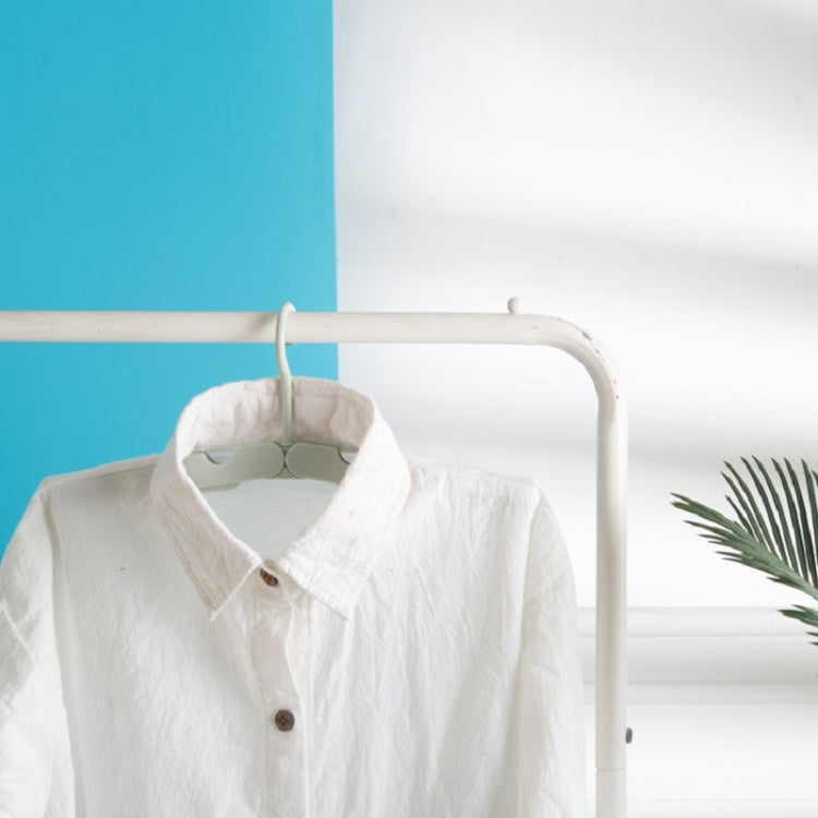 Travel Foldable Portable Clothes Hanger Household Anti-Skid And Windproof Clothes Hanger, Dark Blue, Pink, Off-white, Light Green