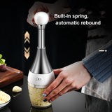 304 Stainless Steel Pressing Mincer Household Multifunctional Vegetable Cutter Pounding Garlic, Vegetable Cutter