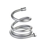 Shower Hose Water Heater Rain Shower Bathroom Stainless Steel Shower PVC Nozzle Hose, 1.5m Silver, 2m Silver, 1.5m Golden, 2m Gold