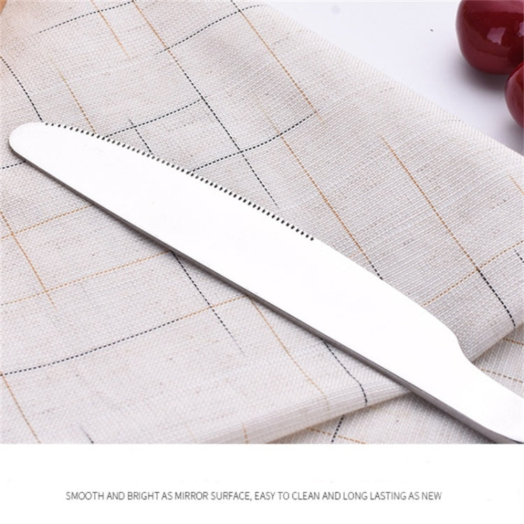 20 in 1 Stainless Steel Cutlery Steak Cutlery Set, True Color, Golden, Rose Gold, Colorful, Black