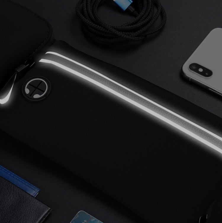 7 inch Outdoor Mountaineering Waist Bag Running Fitness Water Bottle Large Capacity Storage Bag, Black, Light Gray, Gray, Blue, Pink