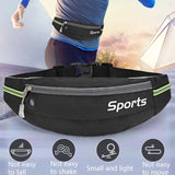 Sports Waist Bag Running Equipment Lightweight Large-Capacity Water-Repellent Breathable Outdoor Bag, 7 inch