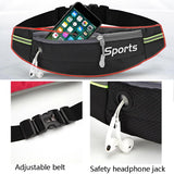 Sports Waist Bag Running Equipment Lightweight Large-Capacity Water-Repellent Breathable Outdoor Bag, 7 inch